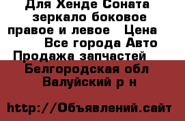 Для Хенде Соната2 зеркало боковое правое и левое › Цена ­ 1 400 - Все города Авто » Продажа запчастей   . Белгородская обл.,Валуйский р-н